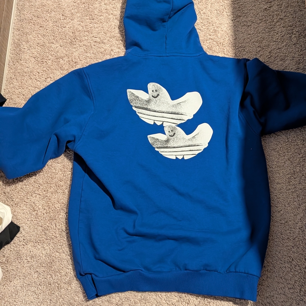Adidas Royal Blue Skateboarding Hoodie